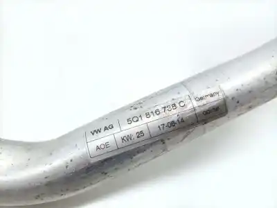 Автозапчастина б/у труби кондиціонації для skoda octavia combi (5e5) 1.6 tdi dpf посилання на oem iam 5q1816738c  