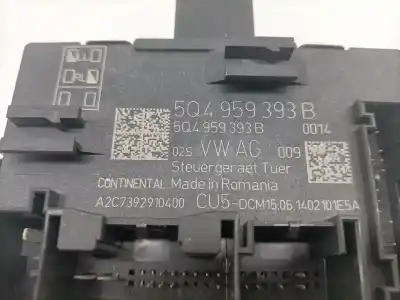 Peça sobressalente para automóvel em segunda mão módulo eletrônico por skoda octavia combi (5e5) 1.6 tdi dpf referências oem iam 5q4959393b  
