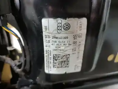 Автозапчастина б/у комплект сидів для skoda octavia combi (5e5) 1.6 tdi dpf посилання на oem iam 5q4881105a  5e0885375e