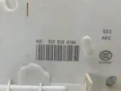 Автозапчастина б/у замок заднього правого дверя для skoda octavia combi (5e5) 1.6 tdi dpf посилання на oem iam 5e0839016  5e0839016a