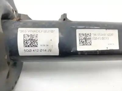 Автозапчастина б/у комплект передніх амортизаторов для skoda octavia combi (5e5) 1.6 tdi dpf посилання на oem iam 5q0412014jn, 5q0413023fj  5q0413023fj