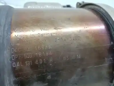 Автозапчастина б/у катализатор для skoda octavia combi (5e5) 1.6 tdi dpf посилання на oem iam 5q0166aa  5q0166aa