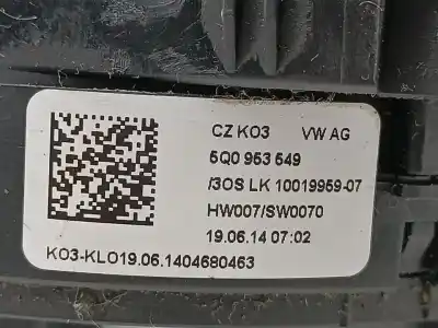 Автозапчастина б/у многофункційне управління для skoda octavia combi (5e5) 1.6 tdi dpf посилання на oem iam 5q0953507ac 5q0953513r , 5q0953507ac 5q0953513r, 5q0953507ac