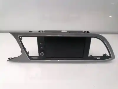 Second-hand car spare part multifunction display for seat leon (5f1) 1.6 tdi oem iam references 5f0919606  5f1820951
