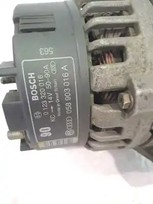 Second-hand car spare part alternator for audi a4 b5 avant (8d5) 1.8 oem iam references 058903016a  0123320016