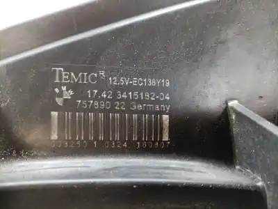 Second-hand car spare part radiator cooling fan for bmw x3 (e83) 2.0 turbodiesel cat oem iam references 17113415182  