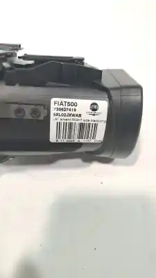 Piesă de schimb auto la mâna a doua grila aer pentru fiat 500 (312) berlina * referințe oem iam 735627419  