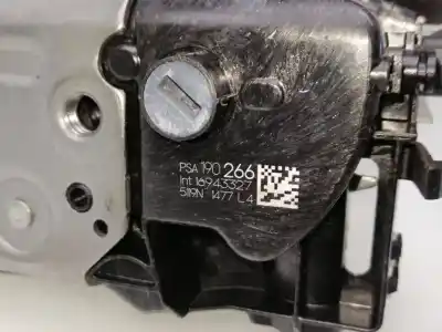 Second-hand car spare part rear left door lock for citroen c-elysée 1.6 16v cat (nfp / ec5m) oem iam references 190266  16943327