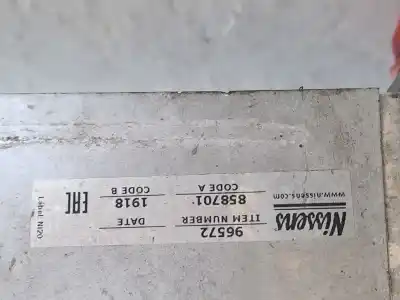 Second-hand car spare part intercooler for renault kangoo * oem iam references 8200382109  