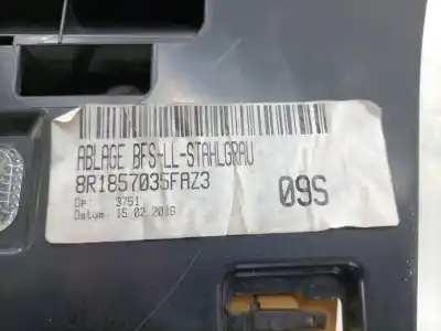 İkinci el araba yedek parçası torpido için audi q5 (8rb) 2.0 tdi oem iam referansları 8r1857104 8r1880302d 8r1857035f