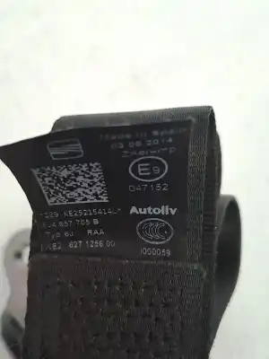 Автозапчастина б/у передній правий ремін безпеки для seat ibiza iv (6j5, 6p1) 1.2 посилання на oem iam 6j4857705braa 6098572 6j4857705b