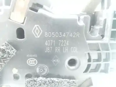 Pezzo di ricambio per auto di seconda mano serratura porta posteriore sinistra per renault captur dynamique riferimenti oem iam 805034742r  