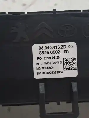 Pezzo di ricambio per auto di seconda mano controllo climatico per citroen jumpy spacetourer business m riferimenti oem iam 98340416zd 98081722zd 35250502