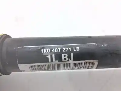 Автозапчастина б/у передня ліва трансмісія для seat leon (5f1) 1.6 tdi посилання на oem iam 1k0407271lb  