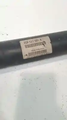 Автозапчастина б/у вал задній для porsche cayenne (typ 9pa) 3.2 v6 cat посилання на oem iam 7l0521101a  