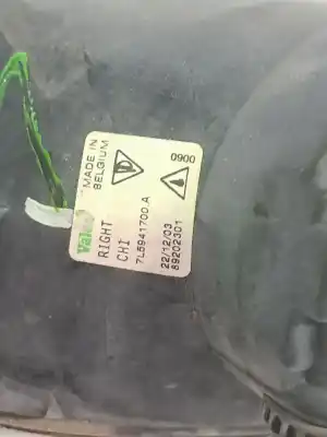 Автозапчастина б/у правий протитуман для porsche cayenne (typ 9pa) 3.2 v6 cat посилання на oem iam 95563116201  