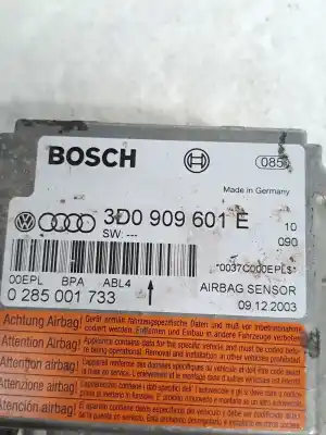 Автозапчастина б/у блок управління подушками безпеки для porsche cayenne (typ 9pa) 3.2 v6 cat посилання на oem iam 3d0909601e000  