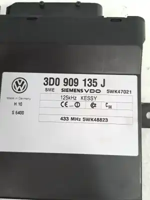 Second-hand car spare part electronic module for porsche cayenne (9pa) 3.2 oem iam references 3d0909135j  