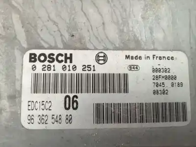 İkinci el araba yedek parçası ecu motor kontrol cihazi için daihatsu rocky hard top (f7, f8) 2.8 td (f70, f75, f80, f85) oem iam referansları 2xa7cff04edc15  2xa7cff04edc15