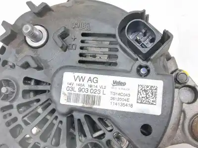 Pezzo di ricambio per auto di seconda mano alternatore per seat leon (5f1) 1.6 tdi riferimenti oem iam 03l903023l  