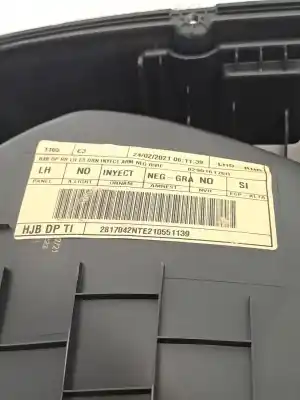 Peça sobressalente para automóvel em segunda mão forra / revestimento da porta traseira esquerda por renault captur ii (2019-0) referências oem iam 829016176r  