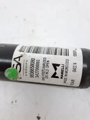 Автозапчастина б/у АМОРТИЗАТОР ЗАДНІЙ ЛІВИЙ для PEUGEOT 2008 (P1) 1.2 12V e-THP / PureTech Посилання на OEM IAM 9836658080  