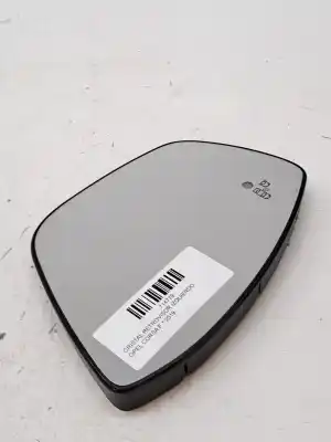 Автозапчасти б/у стекло левого зеркала за OPEL CORSA F (2019 - ...) 1.2 THP ссылки OEM IAM 9839237880  