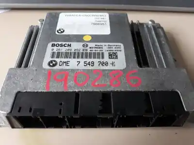 Peça sobressalente para automóvel em segunda mão centralina de motor uce por bmw serie 7 (e65/e66) 740i referências oem iam 7549700-01