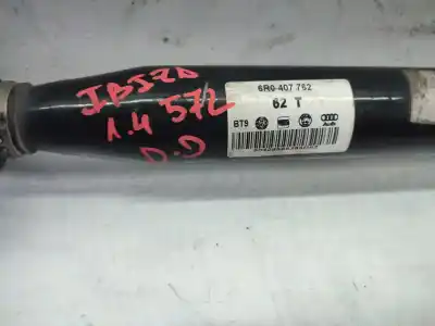 Gebrauchtes Autoersatzteil getriebe vorne rechts zum seat ibiza iv (6j5, 6p1) 1.4 oem-iam-referenzen 6r0407762