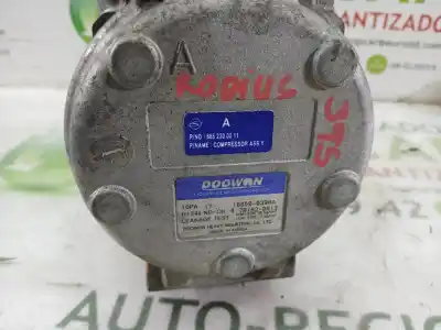 Second-hand car spare part air conditioning compressor for ssangyong rodius xdi oem iam references 180500390a  