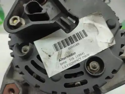 Second-hand car spare part alternator for bmw 3 compact (e46) 316 ti oem iam references   