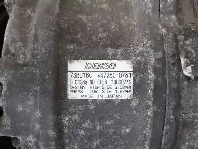 Second-hand car spare part air conditioning compressor for bmw x3 (e83) 3.0d oem iam references 447260-0781  