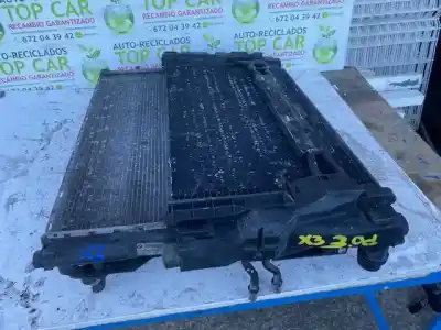 Second-hand car spare part water radiator for bmw x3 (e83) 3.0d oem iam references   