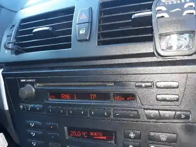 Peça sobressalente para automóvel em segunda mão sistema de áudio / rádio cd por bmw x3 (e83) 3.0d referências oem iam 65129138430-02