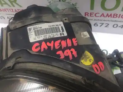 Автозапчасти б/у правая фара за porsche cayenne (9pa) s 4.5 ссылки oem iam 
