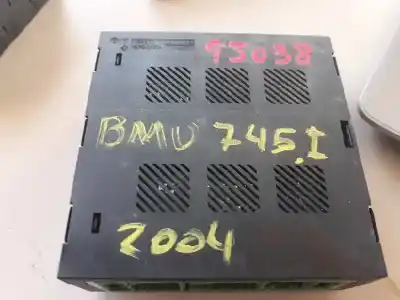 Second-hand car spare part FUSE BOX UNIT for BMW SERIE 7 (E65/E66)  OEM IAM references 7510638  