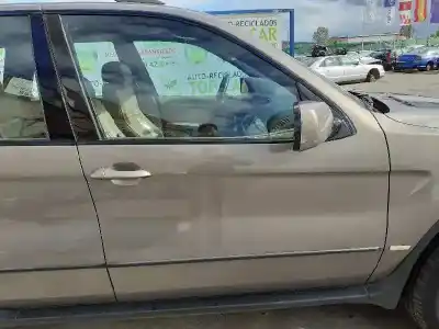 Peça sobressalente para automóvel em segunda mão porta dianteira direita por bmw x5 (e53) 3.0d referências oem iam 