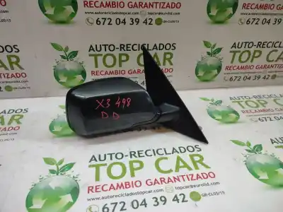 Peça sobressalente para automóvel em segunda mão espelho retrovisor direito por bmw x3 (e83) 3.0i referências oem iam 51163448132  