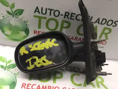 Peça sobressalente para automóvel em segunda mão espelho retrovisor esquerdo por renault scenic ii confort dynamique referências oem iam   