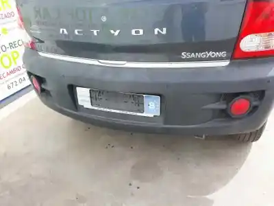Second-hand car spare part rear bumper for ssangyong actyon 200 xdi oem iam references   