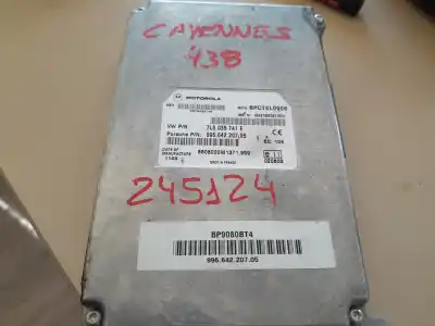 Автозапчастина б/у електронний модуль для porsche cayenne (typ 9pa) s посилання на oem iam 7l5035741e