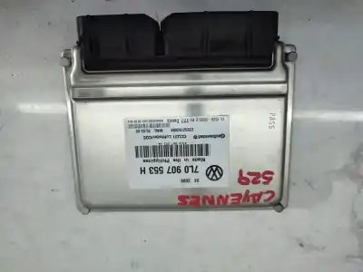 Second-hand car spare part ecu engine control for porsche cayenne (9pa) s 4.5 oem iam references 7l0907533h  