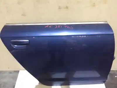Second-hand car spare part rear right door for audi a6 c6 (4f2) 2.0 tdi oem iam references 4f0833052g
