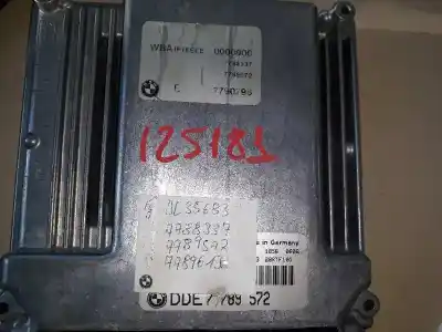İkinci el araba yedek parçası ECU MOTOR KONTROL CIHAZI için BMW SERIE 3 TOURING (E46)  OEM IAM referansları DDE 7789572  