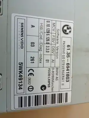 Second-hand car spare part electronic module for bmw serie 7 (e65/e66) 730d oem iam references 6941803