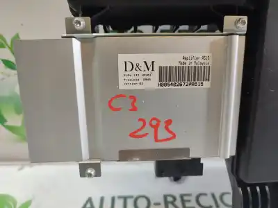 İkinci el araba yedek parçası ses sistemi / radyo cd için citroen c3 exclusive oem iam referansları 310413710103