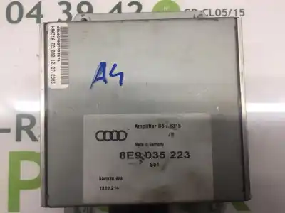 Автозапчасти б/у аудиосистема / радио cd за audi a4 b6 (8e2) 2.0 ссылки oem iam 8e9035223