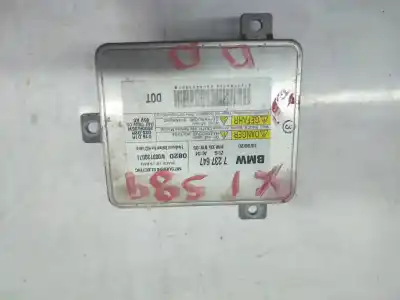 Second-hand car spare part xenon headlights control unit  for bmw x1 (e84) xdrive 18d oem iam references 7237647