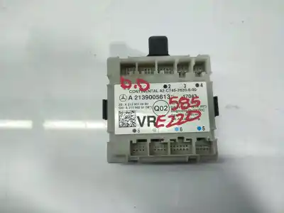 Second-hand car spare part electronic module for mercedes-benz clase e lim. (w213) e 220 d (213.004) 194 cv / 143 kw oem iam references a2139005613
