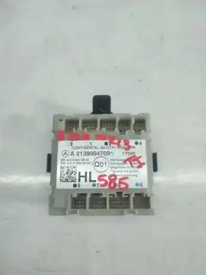 Second-hand car spare part electronic module for mercedes-benz clase e lim. (w213) e 220 d (213.004) 194 cv / 143 kw oem iam references a2139004700